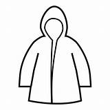 Raincoat Coloring Pages Chubasquero sketch template