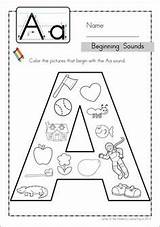 Preschool Beginning Letters Letter Activities Learning Sounds Aa Kindergarten Abc Alphabet Color Printable Printables Games Worksheets Kids Teaching Activity Books sketch template