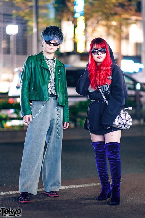 dark harajuku street fashion w gas mask abilletage corset coach bag and jean paul gaultier