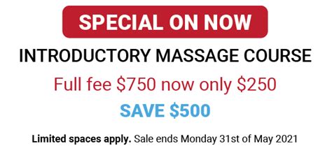 introductory massage fees evolve college