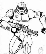 Clone Wars Coloring Star Trooper Pages Assassin Sketch Troopers Stormtrooper Captain Rex Drawing Commander Color Print Deviantart Printable Drawings Getcolorings sketch template