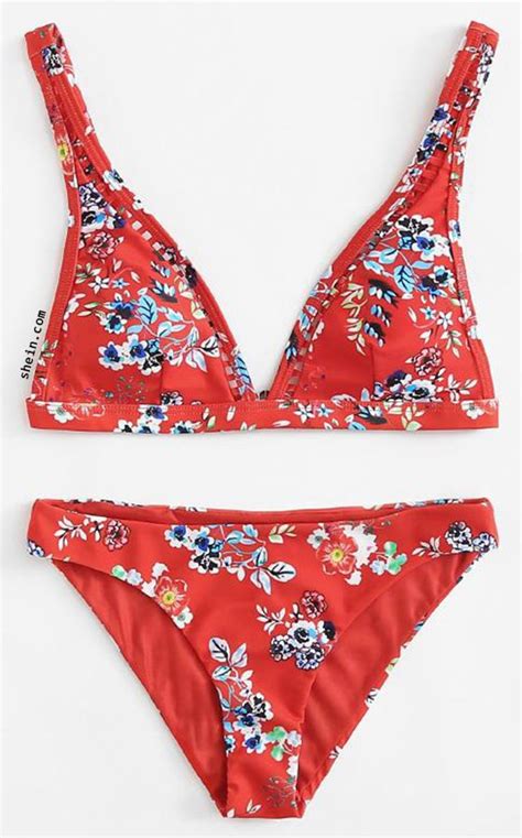 calico print bikini set bikinis cute bathing suits