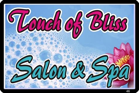 touch  bliss salon spa hair salon tanning nail spa services