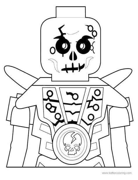 lego  skeleton coloring pages  printable coloring pages