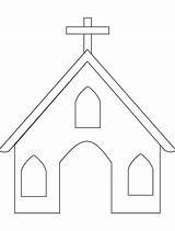 Church Coloring Pages Kids Printable Para Iglesia Coloring4free Building Children Crafts Sheets School Sunday Jesus Color Preschool Bestcoloringpages Bible Temple sketch template