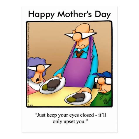 Funny Mother S Day Humor Postcard Zazzle