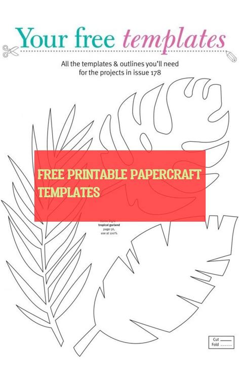 printable papercraft templates  printable papercraft