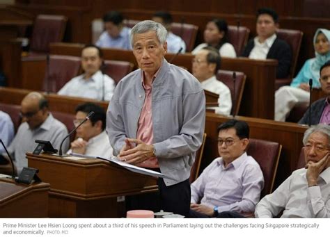 if only singaporeans stopped to think pm lee hsien loong s speech at