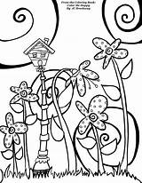 Birdhouse Coloring Pages Getcolorings Getdrawings Printable sketch template