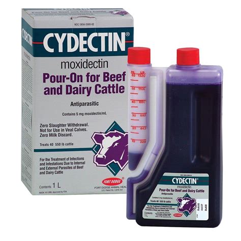 bayer cydectin pour  high plains cattle supply