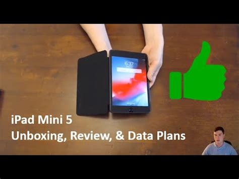 ipad mini  unboxing cellular data options explained youtube