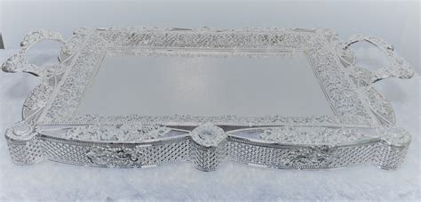 silver decorative tray momentum decor gifts