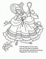 Coloring Mother Goose Nursery Rhymes Pages Popular Book Library Clipart sketch template