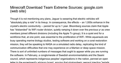 minecraft  team extreme assets googlecom web sitecuxrzpdfpdf