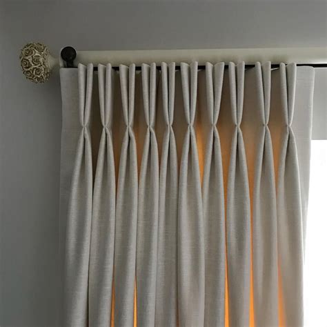 double pinch pleat curtains  curtains   style