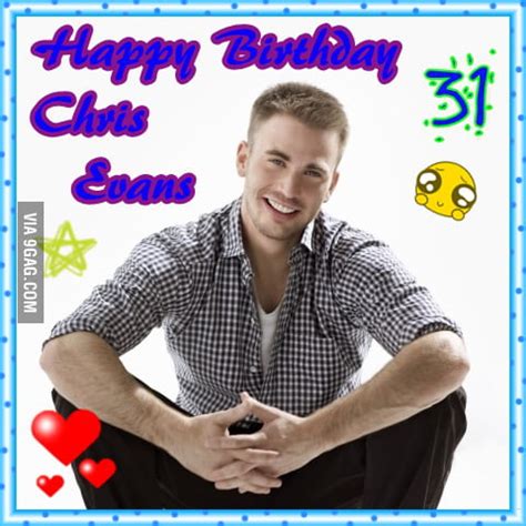 happy birthday  chris evans gag