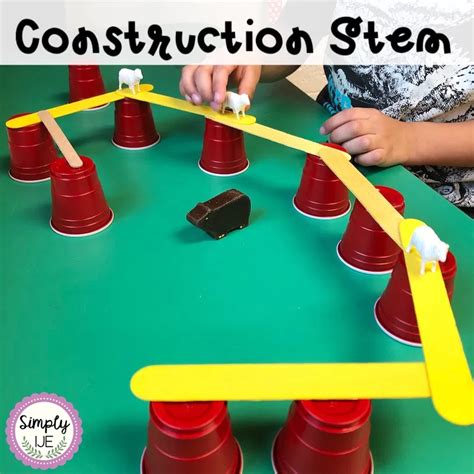 construction buildings unit  study preschool kindergarten