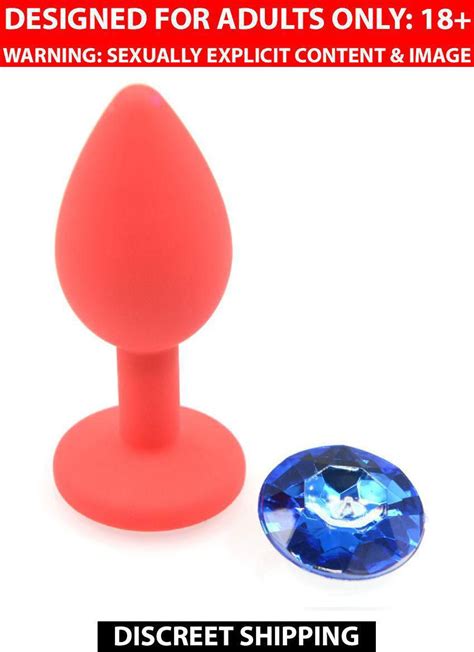 wowobjects 3pc crystal jewelry smooth touch anal plug sex