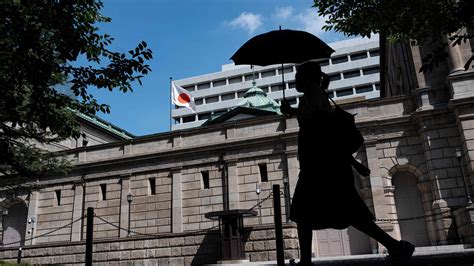 bank  japan edges  letting rates rise   york times