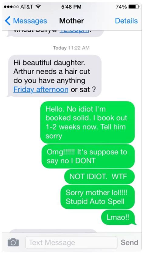 the 45 funniest autocorrect fails of 2014 huffpost