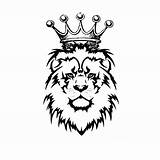 Lion Crown Drawing Tattoo Head Tribal Tattoos Designs Drawings Logo Lions Outline Crowns Leo Clipart Clip Simple Clipartbest Animals Paintingvalley sketch template