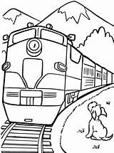 Train Coloring Drawing Pages Lego Easy Station Sketch Modern Line Simple Dog Looking Color Clipart Trains Luna Printable Getcolorings Clipartbest sketch template