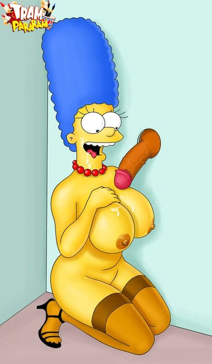 big boobed marge simpson gets her tits cum covered through the gloryho