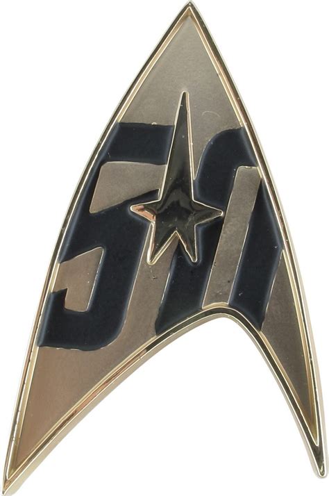Star Trek Tos 50th Anniversary Magnetic Pin