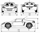 Opel Speedster Dane Techniczne Autocentrum Techniczny Szkic sketch template