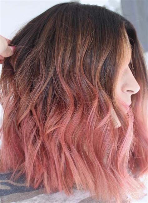 adorable soft natural rose gold haircuts for women in 2019