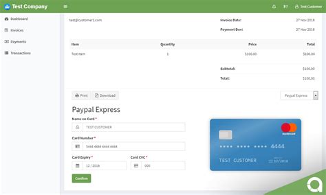 paypal express payment gateway app store akaunting