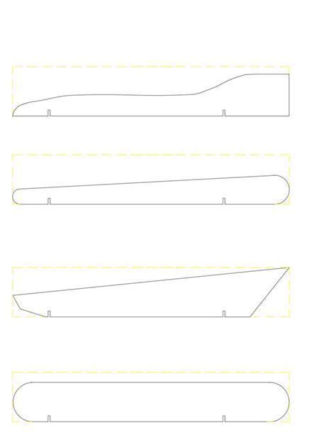 fastest pinewood printable cut  pinewood derby template printable