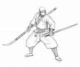 Ninja Draw Easy Steps Learn Sword Step Improveyourdrawings Japanese sketch template