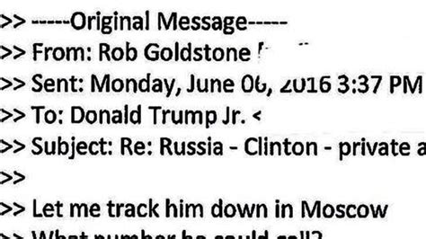 Read The Emails On Donald Trump Jr S Russia Meeting The New York Times