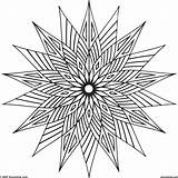 Coloring Pages Geometric Cool Designs Pattern Shapes Colouring Patterns Printable Print Color Abstract Easy Simple Shape Adults Kids Mandala Sheets sketch template