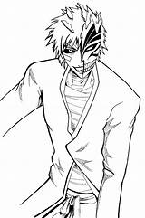 Bleach Coloring Pages Ichigo Hollow Anime Printable Color Daze Verity Ink Into Template Kurosaki Getcolorings Deviantart Print Getdrawings Related Posts sketch template