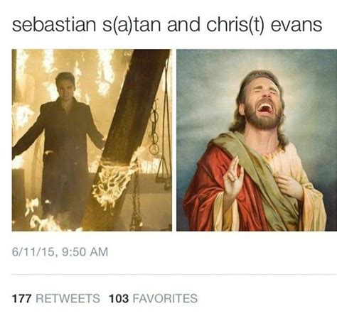 i don t know whether to put this on the sebastian stan board or the chris evans board marvel