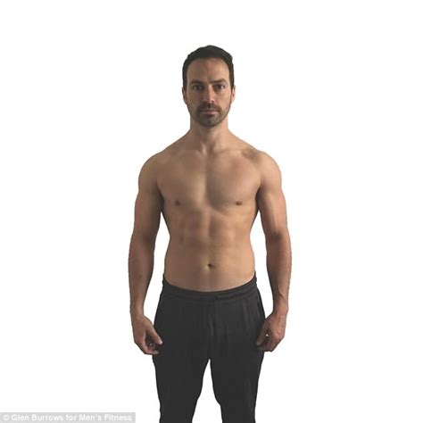 father to be swapped his love handles for a six pack in just eight