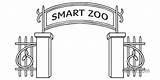 Zoo Gate Entrance Animal Planit Ks1 Rgb Wildlife Smart sketch template