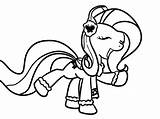 Coloring Friendship Pony Magic Little Popular sketch template