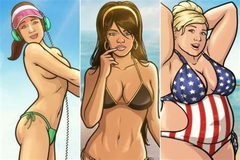 Archer S Cheryl Pam And Lana To Be Featured In Sports