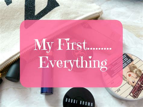 My First Everything Mammaful Zo Beauty Fashion