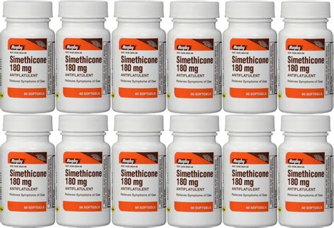 simethicone  mg generic  phazyme ultra strength anti gas  softgels pack   walmartcom