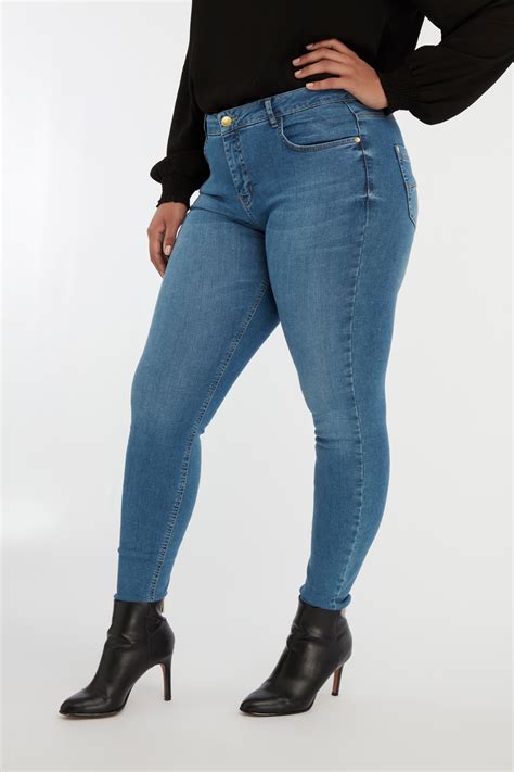 Dames Skinny Leg Jeans Shapes Bij Ms Mode®