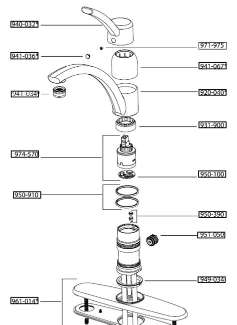 moen  kitchen faucet repair diagram  kitchen blog
