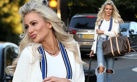 Olivia Attwood Playfully Pouts As She Heads To Towie Filming With Co Stars