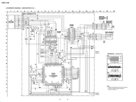 audio service manuals   sony cdx  schematic