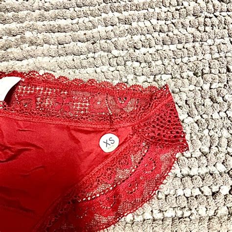 Hollister Intimates And Sleepwear Hollister Gilly Hicks Red Cheeky