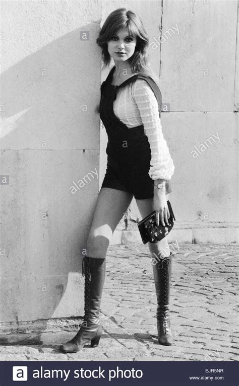 madeline smith hot pants madeline smith vintage boots