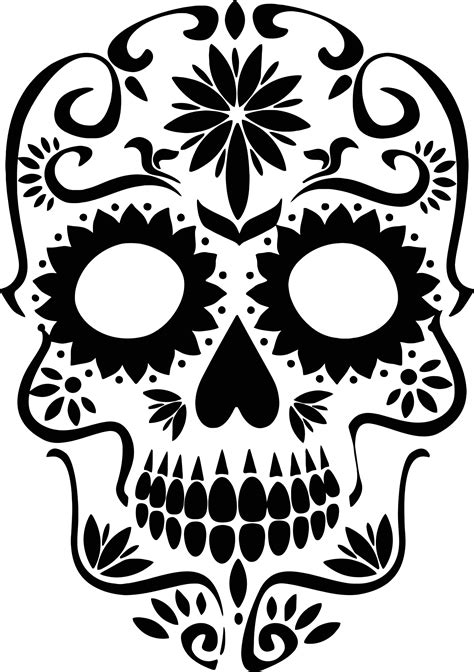 skull silhouette cliparts   skull silhouette cliparts png images